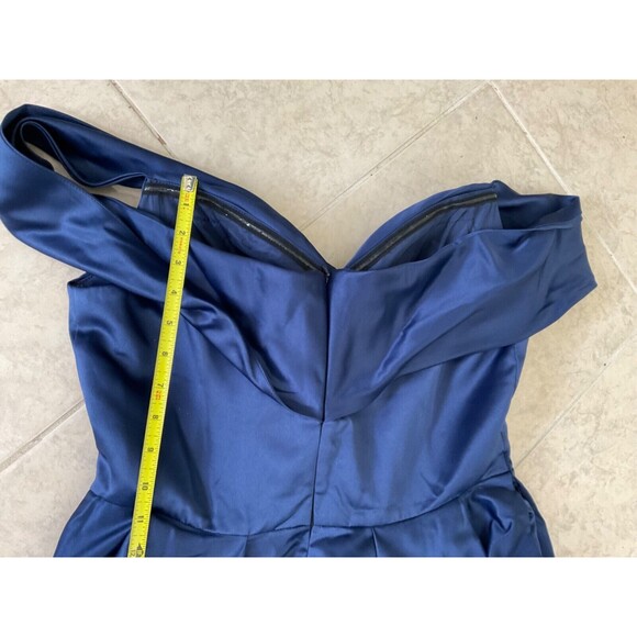 Stacees Formal maxi Gown women’s size 16 Royal Blue Prom Wedding Gala w train - Picture 8 of 13